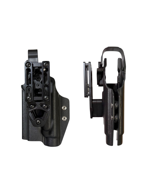 DARA CUSTOM LEVEL 2 DUTY HOLSTER, level 2 retention holster, for Semi-Automatic Handguns, black color.