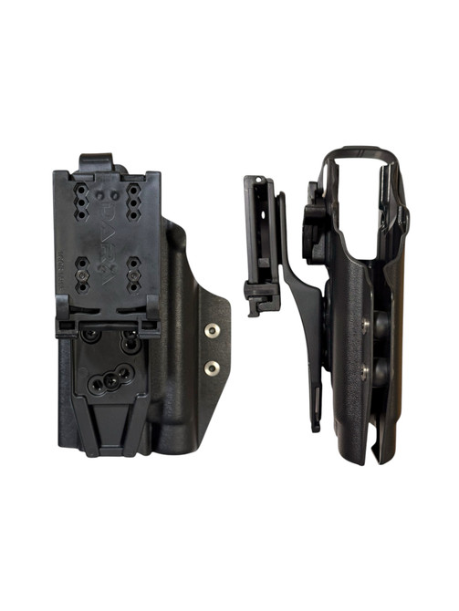 DARA CUSTOM LEVEL 2 DUTY HOLSTER, level II retention holster, for Semi-Automatic Handgun.