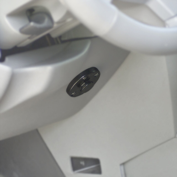 ATTACHMENT RAM Flat Surface Mount dashboard mount with mounting hardware included for secure installation.