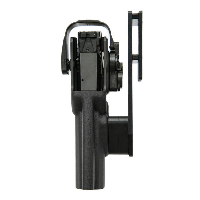 DARA CZ P10 DUTY HOLSTER, black Level 2 holster for CZ P10 pistols, right-hand draw.