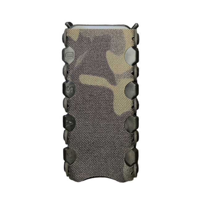 DARA AUTO RETENTION MAG CARRIER, camouflage, OWB universal mag pouch for battle belt, tactical use.
