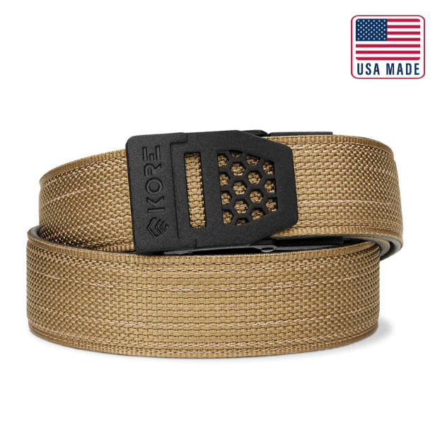 KORE Essentials X6 Tactical Gun Belt - Coyote