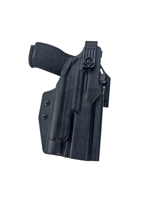 Dara Springfield Echelon + TLR-1 Duty Holster, black, right hand draw, level 2 retention holster.