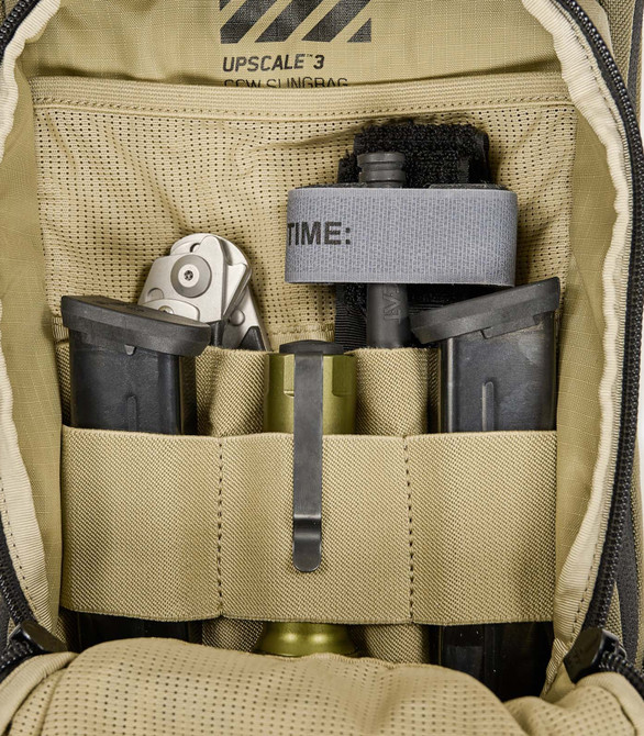 Upscale 3 Slingbag- Black Multicam