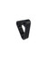 DARA DBL2 Spacer, black, for Level 2 Retention Holsters and DBL2 attachments, DARA branded accessory.