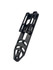 DARA DBL2-L Holster Attachment, black, with ALQD System, from Dara Holsters, showing mounting features.