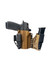 DARA DCS Concealment System, Appendix Rig with detachable Magazine Carrier, Tan IWB Holster.