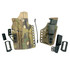 DARA DCS Concealment System components, appendix rig, IWB holster, and OWB parts in camouflage.