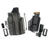 DARA DCS Concealment System components, IWB holster, appendix rig, and detachable mag carrier in black.