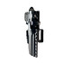 Dara Concealment OWB Holster, black, sleek, low-profile design for concealed carry and comfortable wear.