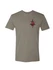 Dara Unwavering Shirt, Grey TSHIRT, TEE, T-SHIRT, SHIRT made of CVC Jersey fabric.