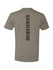 Dara Unwavering Shirt, grey TEE with black text, short sleeves, crew neck TSHIRT.