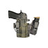 Dara Concealment System, DARA brand, camouflage AIWB holster with detachable sidecar mag carrier and gun. FN 509 Compact