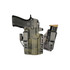 Dara Concealment System, DARA brand, camouflage AIWB holster with detachable sidecar mag carrier and gun. FN 509 Fullsize