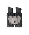 DARA Auto Retention Double Mag Carrier, black, for secure pistol magazine storage and transport.