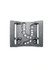 DARA Double Loop replacement belt clips, kydex belt loop for holster, adjustable black kydex clip.