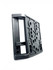 DARA Double Loop kydex belt clips, replacement belt loop for holster, adjustable black kydex loop.