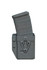 Kydex AR Mag Carrier, ambidextrous, .125" thick, adjustable retention system, for AR15 platform magazines.
