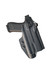 DARA Level 2 Duty Holster for semi-automatic handguns, black kydex level II retention holster design.