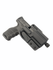 DARA Action Sport Holster, black, for fast draw, IDPA, USPSA, and IPSC legal competition use.