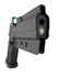 DARA Action Sport Holster, black, for fast draw, IDPA, USPSA, and IPSC compliant, range 3 gun.