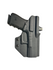 DARA Slick Side IWB Holster, black, tuckable, for right or left hand shooter, Kydex material.