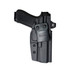 DARA IWB Holster, black kydex inside the waistband holster for concealed carry, optics ready.