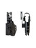 Dara Level 2 Duty Holster, black kydex level II retention holster for semi-automatic handguns.