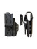 DARA CUSTOM LEVEL 2 DUTY HOLSTER, level 2 retention holster, kydex, duty holster, black color.