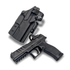 Walther PDP duty holster, Level 2 holster for Walther PDP, DARA brand, black color.