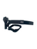 ATTACHMENT Leg Strap Adapter Black, ballistic material, 1.5" Elastic Leg Strap, DBL2 compatible, ALQD Receiver.