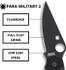 SPYDERCO Para Military 2