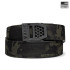 Kore Essentials X6 Black Multicam Tactical Gun Belt with powder black buckle and reinforced construction.