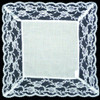 Nylon Lace with Cotton Center Ladies Handkerchiefs