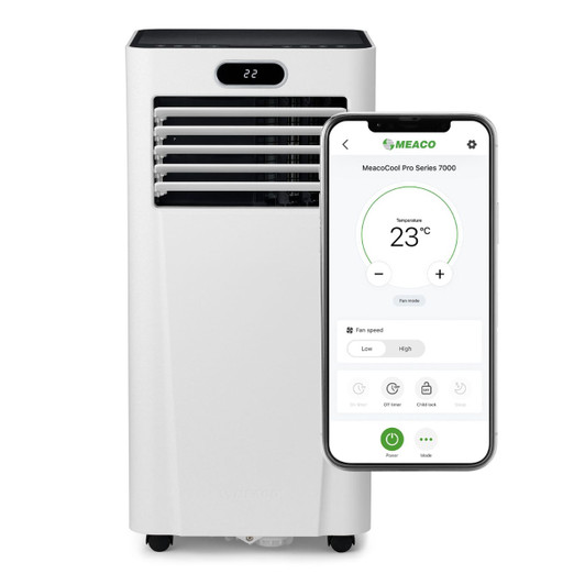 MeacoCool MC Series Pro 7000 BTU Portable Air Conditioner with app