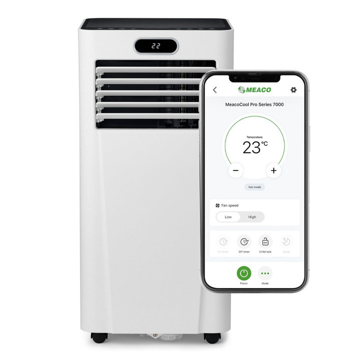MeacoCool MC Series Pro 7000 BTU Portable Air Conditioner with app