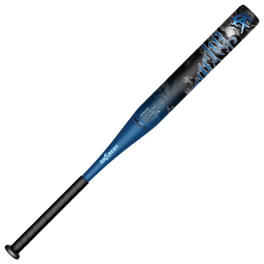 Batte De Softball Anarchy Shock & Dawe WhiteOut 2025 - 27 Oz, 34 Pouces