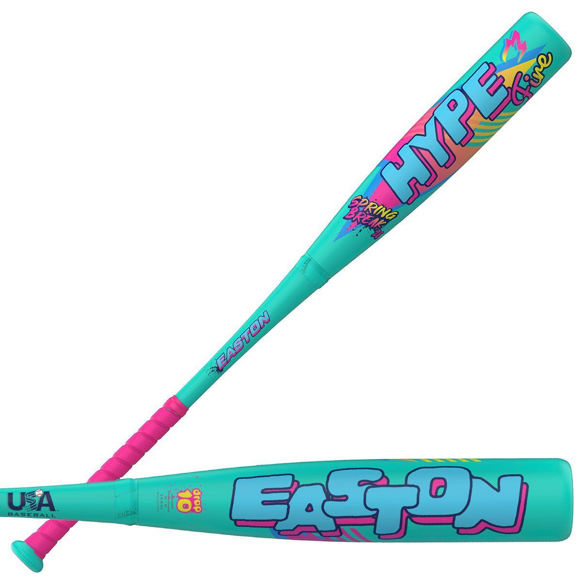 2026 Easton Hype Fire Spring Break -10 USA Baseball Bat EUS6SBM10