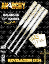 2025 Anarchy King of Kings White Edition Balanced USSSA