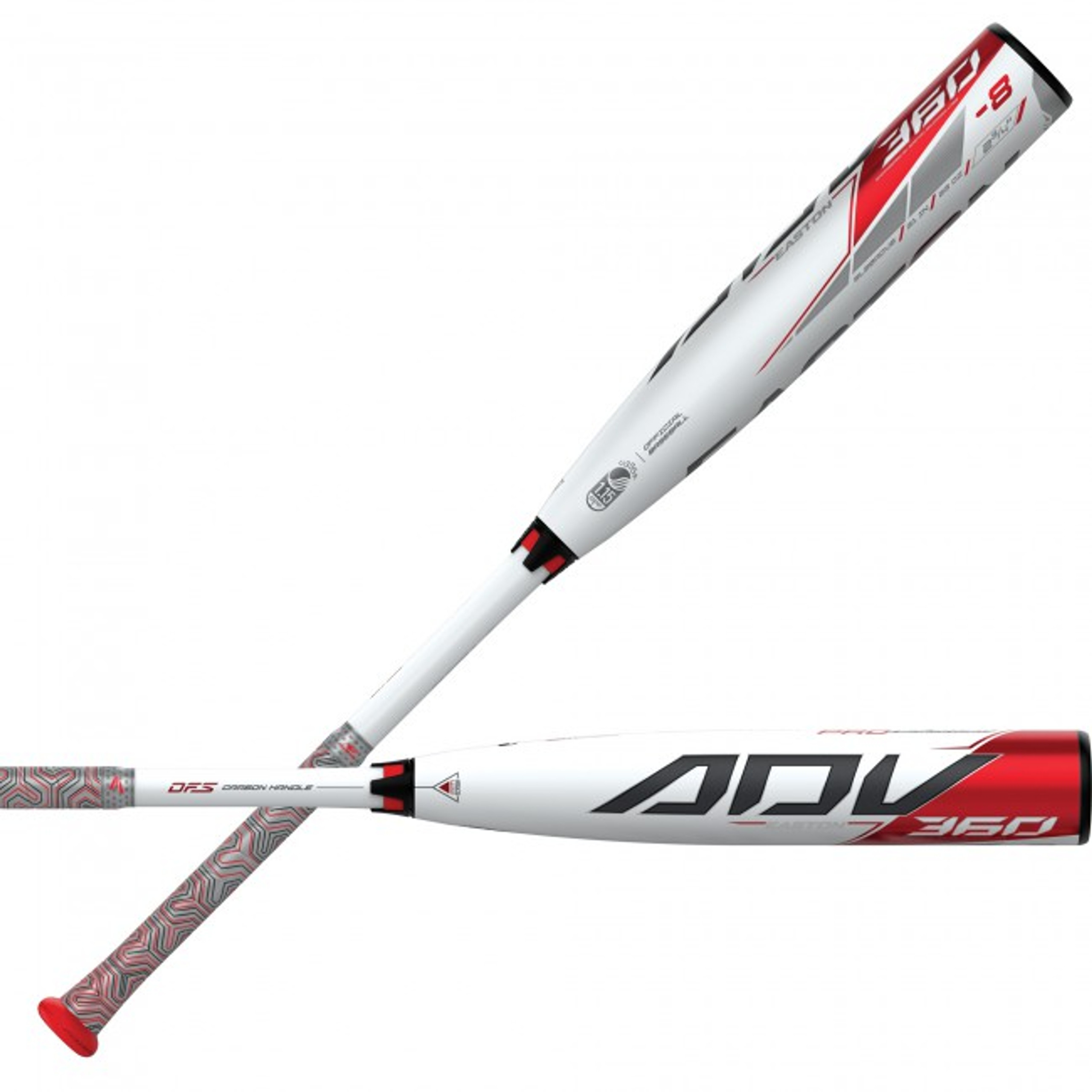 Easton ADV 360 8 Baseball Bat Homerun Derby Bats