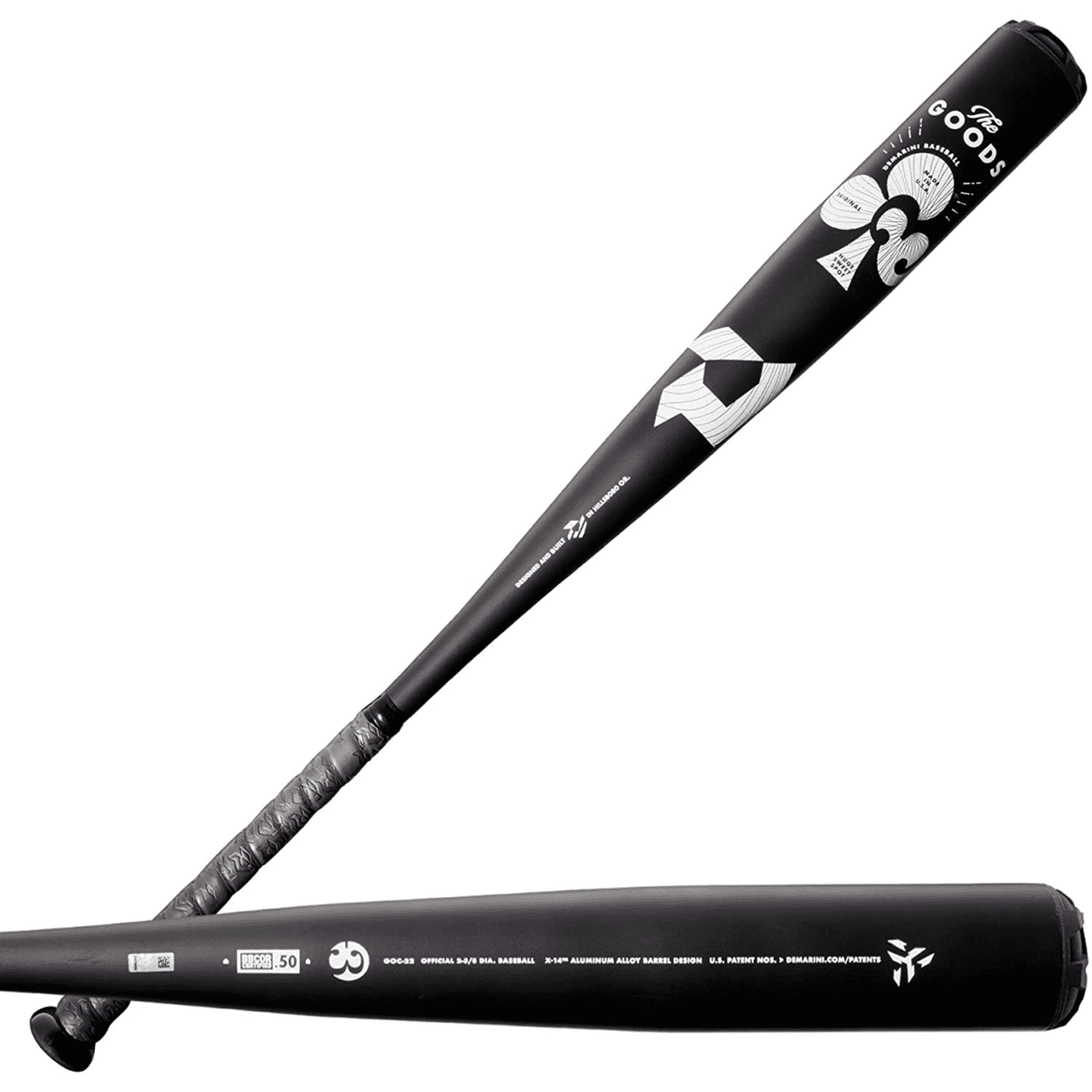 2024 Demarini Goods 3 BBCOR Baseball Bat WTDXGIC24