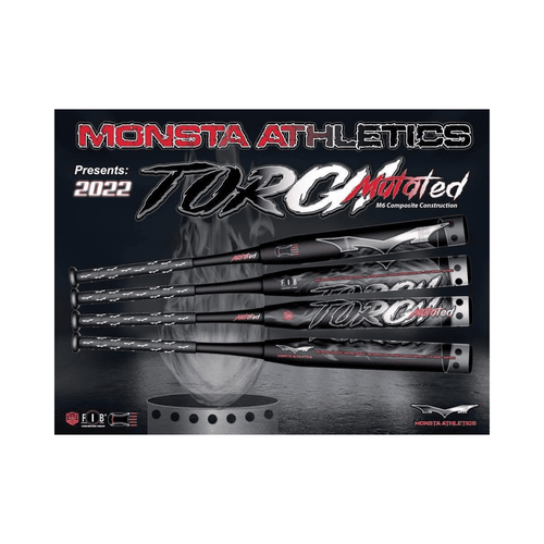 Batte De Softball Monsta TKO Torch MX 2025 – 25 Oz – USA ASA – Whiteout 4500