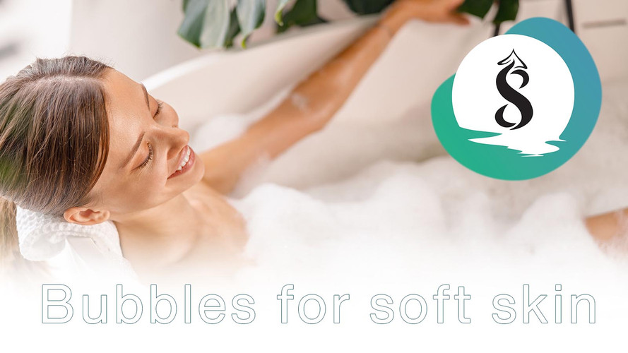 Bubbles make the best bath!  Simply-Soluble has the best bubbles for your skin.