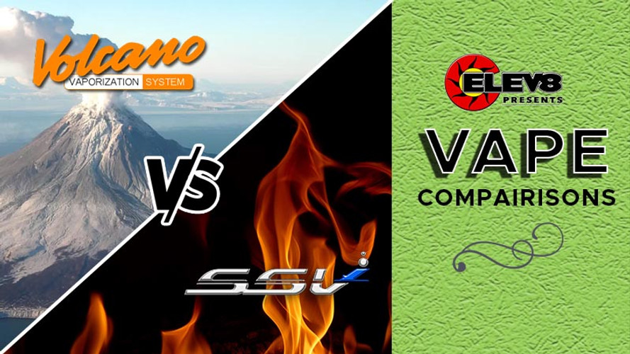 VAPORIZER COMPARISONS BY ELEV8: VOLCANO VS. SUPER SURFER