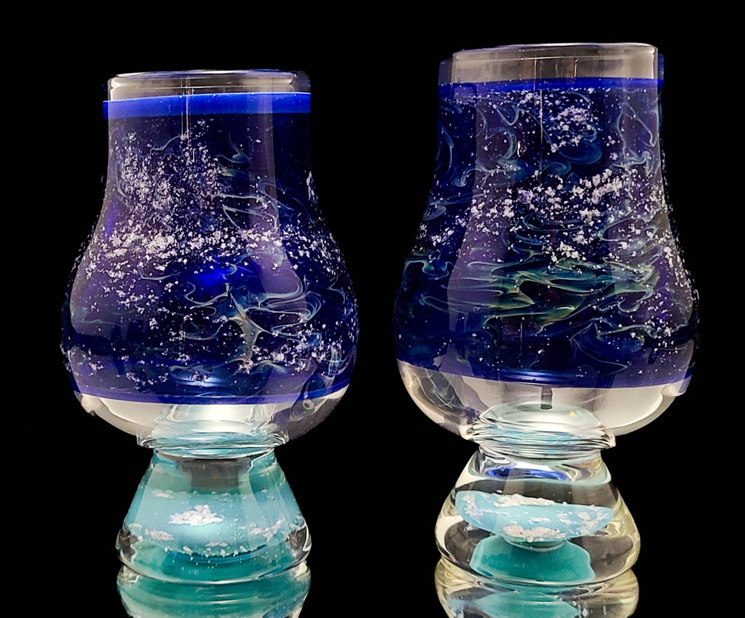 Cremation whiskey keepsake infused with ashes