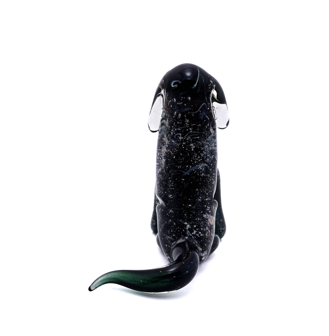 Cremation Glass Dog