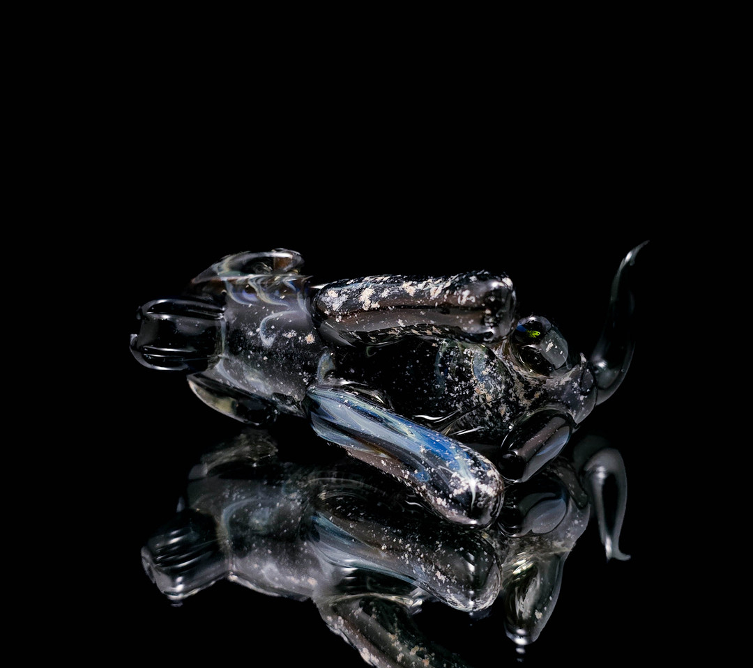 Cremation Glass Dog