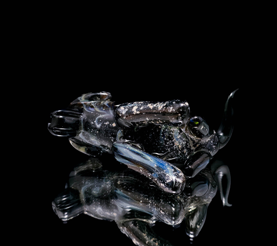 Cremation Glass Cat