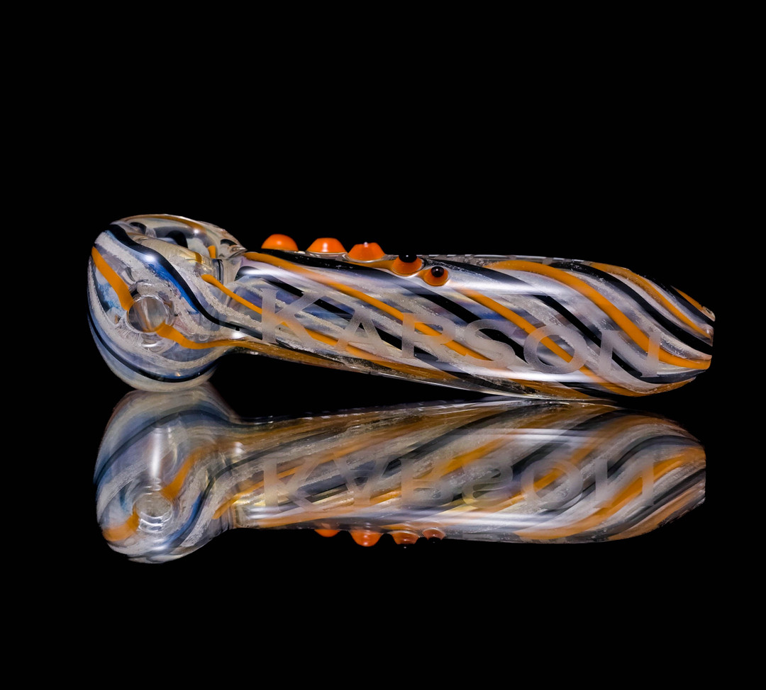 Inside Out Cremation Glass Pipe – 3.5 to 4 inches