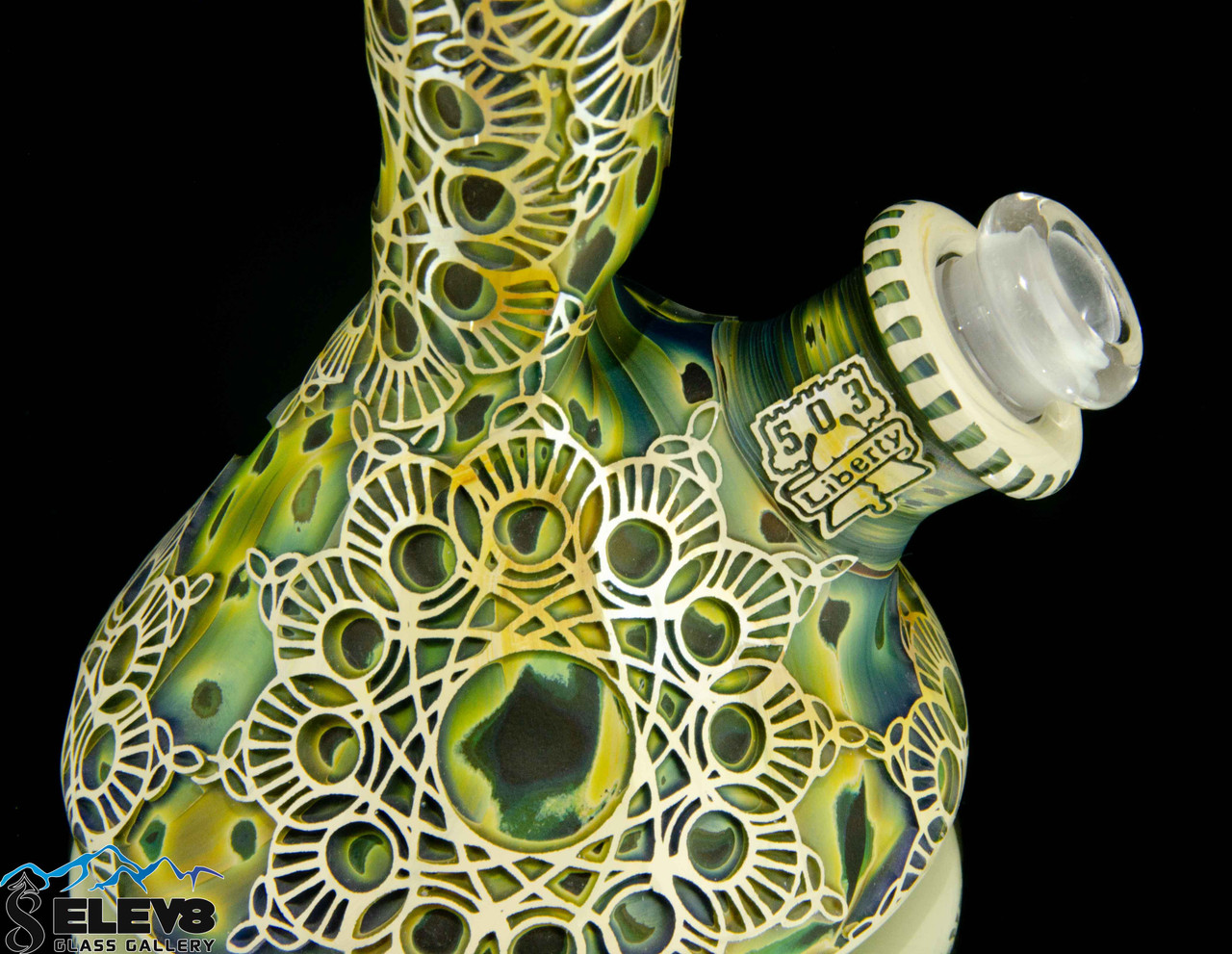 Etched Mini Rig by Liberty 503 #287 - Elev8